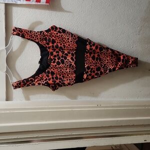 Animal print swimsuit